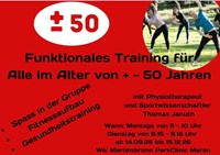 Ginnastica allenamento 50+